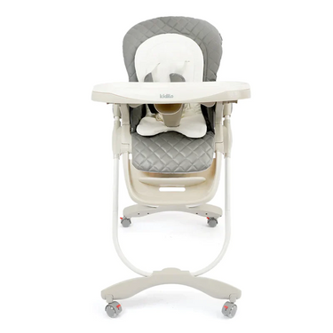 Kidilo Baby Adjustable Wheeler High Chair
